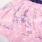 H3816 pink 2-6y 2015 new girl dresses nova kids wear print my little GIRL frock kids dress nova kids children dress