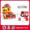 inertia plastic solid color fire engines bubble gun toys for kids