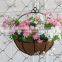 2016 New Designed Selling Beautiful Artificial Hanging Flowers Basket