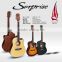 OEM 40" 41" inches cheap colourful guitar for kids beginner student acoustic guitar