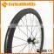 CarbonBikeKis 700C 60mm Clincher Road Bicycle Carbon Cyclocross Disc Wheels