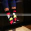 Men's Customized Crew Upbeat Dress Socks Men