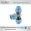 Top sale pp water pipe fittings plastic pp compression fittings made in China