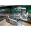 Stainless Steel Restaurant Kitchen Cooking Range