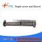 Parallel Twin Screw Barrel for Plastic Extruder PE Prilling Extrusion Machinery Plastic