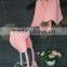 Fashion Customized Warm Winter Scarf with Raccoon Fur Pom Pom Knit Crochet Scarf