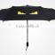 Advertising fashion boy useing new design umbrella