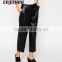 slim fit leather pants women ,latest fashion design for lady real leather trousers and pants,warm pants winter trousers