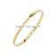 Memories Bangles With Customize Design Word 'REMEMBER WHO YOU ARE' With 4mm/7mm Width