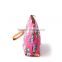 2016 hot promotion mini floral canvas wallet with strap zipper design