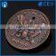 custom shiny/antique metal diablo trolly 3D tag coin
