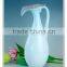 Ceramic white pitcher dry flower vase milk pot