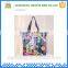 Nylon art big tote colorful outdoor mommy bag