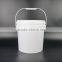 Heavy Duty Oil Plastic Bucket, Latex Paint Pail with Lid, Lubricant Bucket with Spout
