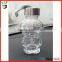 Lovely Design Storage Container With Hanging Lid Animal Shape Candy Glass Jar