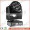 Nightclub dj light 7x12w rgbw 4in1 zoom mini moving head led wash