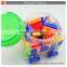 Kids educational toy brick block box truck