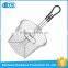 ODM&OEM accept deep fry basket stainless steel 201 chicken frying basket
