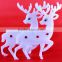 Wholesale prices special design Window stickers Christmas deer white foam material with good offer
