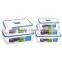 BPAF FREE 5 pcs Promotional Gift Nesting Plastic Food Storage Containers