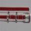 Cream Red Cream One Piece G10 Buckle Nato Watch Strap