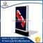 outdoor LED standing advertising rolling sign box from factory