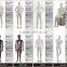 customized clothes store design naked man mannequin