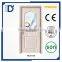  latest type hot sale glass insert melamine wooden door color painted wooden door