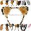 New design fashion animal plush headband