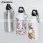 Hot Selling Promotional Sublimation Aluminum Bottle DIY Printing Travel Souvenir Water Bottle 400ml