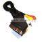 1.8m New 6 ft. scart cable for Nintendo nes Entertainment System for NES AV SCART Lead - Composite TV Cable scart cable