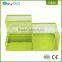 Mesh metal 0.2 kg weight green power coating mesh office desk organizer