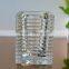 Square shaped whiskey glass cup clear water tumbler for sale