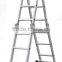 Aluminum telescopic ladder, 11 step