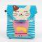 2015 wholesale lovely handmade genuine leather coin purse,funny coin purse,animal shape coin purse