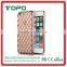 2016 Newest 3D crystal Soft TPU Cover Crystal Clear Electroplate Back Case Cover lattice case for iphone 6 6s plus