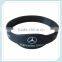 advertising gifts 2015-color filled debossed wristband customize silicone bracelet
