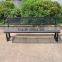 Outdoor furniture steel bench