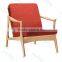Hans Wegner Chair Wooden Lounge Chair #AWF34
