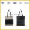 Rope handle foldable stripe bach bag canvas bags handbag