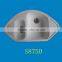 Undermount white acrylic solid surface double sink