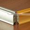 Golden color polished aluminum extrusion profiles