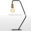 Curving Table Lamp Brass Plated Steel Without Lampleshade With In Line Switch Bedroom Study Room Table Lamp