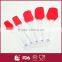 Wholesale best 5-pieces set plastic silicone solid kitchen patula