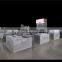 MDF,Wood Material High Quality Slatwall Fixture Jewelry Display Showcase