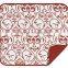 Kawachi Reversible Printed Dish Drying Mat -38x50 cm- Brown
