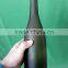 750 ml green frosted enzyme bottle with cork