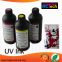 Factory Supply Price 1390 no clogging LED UV Curable Ink for Epson DX5 and DX7 printhead