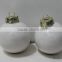 High quality custom decorative white ceramic balls