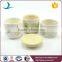 2015 newest product simple decal 3sets storage Jars for sale